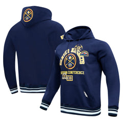 Denver Nuggets Pro Standard Area Code Pullover Hoodie sale - Navy discount