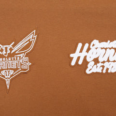Charlotte Hornets Pro Standard Paint the City Drop Shoulder Pullover Hoodie - Brown discount
