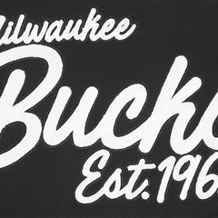 Milwaukee Bucks Pro Standard Paint the City Drop Shoulder Sweatshirt - Black for sale