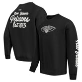 New Orleans Pelicans Pro Standard Paint the City Drop Shoulder Sweatshirt - Black online