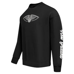 New Orleans Pelicans Pro Standard Paint the City Drop Shoulder Sweatshirt - Black online