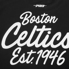 Boston Celtics Pro Standard Paint the City Drop Shoulder Sweatshirt - Black on sale