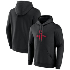 Houston Rockets Primary Logo Pullover Hoodie sale - Black discount