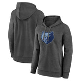 Memphis Grizzlies Women's Primary Logo Pullover Hoodie - Charcoal for sale