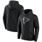 Atlanta Falcons Primary Logo Pullover Hoodie - Black on sale