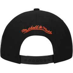 Philadelphia Flyers Mitchell & Ness Core Team Script 2.0 Snapback Hat Black