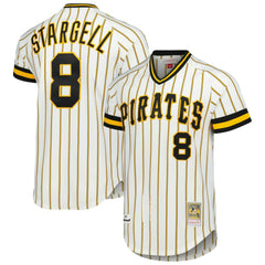 Willie Stargell Pittsburgh Pirates Cooperstown Collection 1979 Authentic Jersey - White | Mitchell & Ness