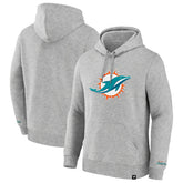 Miami Dolphins Legacy Fleece Pullover Hoodie - Heather Gray sale