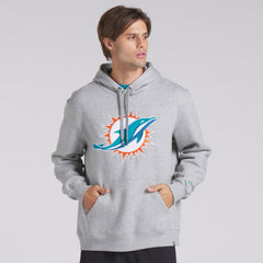 Miami Dolphins Legacy Fleece Pullover Hoodie - Heather Gray sale