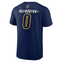 Tyrese Haliburton 2024 NBA All-Star Game Rebound Battle Name & Number T-Shirt - Navy | Fanatics on sale