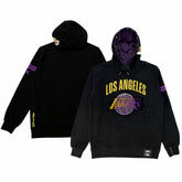 Los Angeles Lakers NBA x Two Hype Unisex Culture & Hoops Heavyweight Pullover Hoodie - Black discount