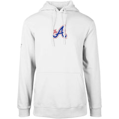 Atlanta Braves Levelwear City Connect Podium Core 2.0 Pullover Hoodie - White