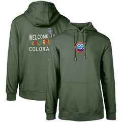 Colorado Rockies Levelwear City Connect Podium Core 2.0 Pullover Hoodie - Green
