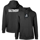 Baltimore Orioles Levelwear City Connect Podium Core 2.0 Pullover Hoodie - Black
