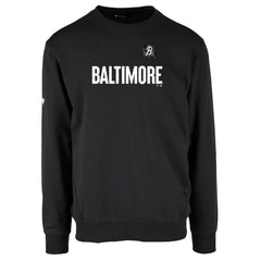Baltimore Orioles Levelwear City Connect Zane Core Logo Pullover Sweatshirt - Black