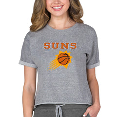 Phoenix Suns Concepts Sport NBA Women's Concepts Mainstream Terry SS Top - Gray online
