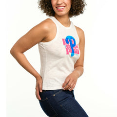 Philadelphia Phillies Lusso Women's Lourdes Tank Top - White