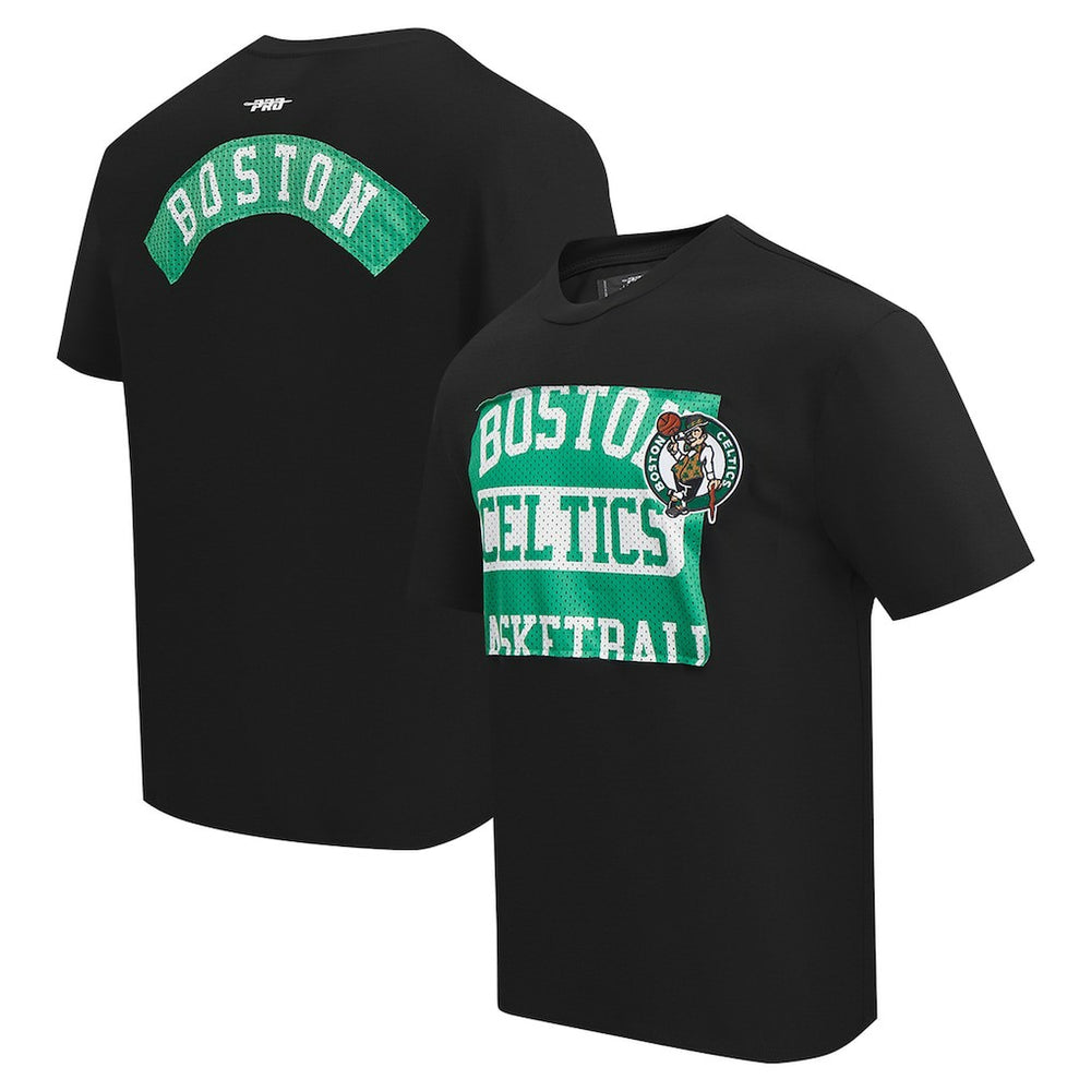 Boston Celtics Pro Standard Made To Play Drop Shoulder T-Shirt - Black for sale