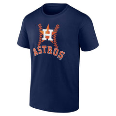 Houston Astros Personalized Name & Number Fastball T-Shirt - Navy