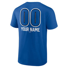 Toronto Blue Jays Personalized Name & Number Fastball T-Shirt - Royal