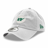 New York Jets New Era Casual Classic Adjustable Hat - White outlet
