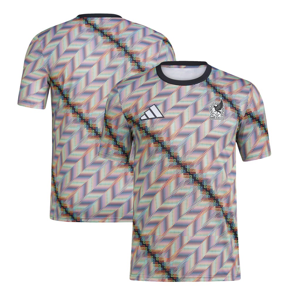 Mexico National Team 2024 Hispanic Heritage Pre-Match Top - Black | Adidas discount