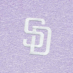 San Diego Padres Antigua Hunk Quarter-Zip Top - Lavender