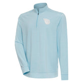 Cleveland Guardians Antigua Bright Quarter-Zip Pullover Top - Powder Blue