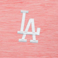 Los Angeles Dodgers Antigua Bright Quarter-Zip Pullover Top - Coral
