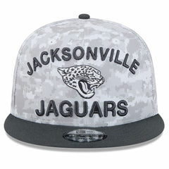 Jacksonville Jaguars New Era 2024 Salute To Service 9FIFTY Snapback Hat - White/Graphite cheap