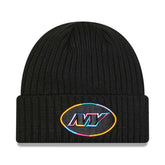 New York Jets New Era 2024 NFL Crucial Catch Cuffed Knit Hat - Black sale