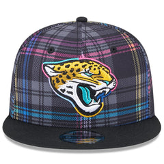 Jacksonville Jaguars New Era Youth 2024 NFL Crucial Catch 9FIFTY Snapback Hat - Black discount