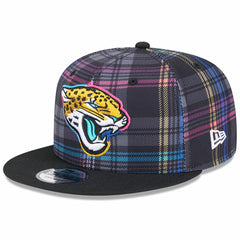 Jacksonville Jaguars New Era Youth 2024 NFL Crucial Catch 9FIFTY Snapback Hat - Black discount