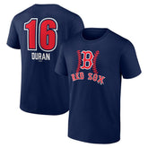 Jarren Duran Boston Red Sox Fastball Player Name & Number T-Shirt - Navy