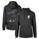 San Francisco Giants Levelwear Podium Vintage Pullover Hoodie - Black