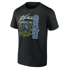 Kane Brown x Minnesota Timberwolves T-Shirt - Black | Fanatics on sale