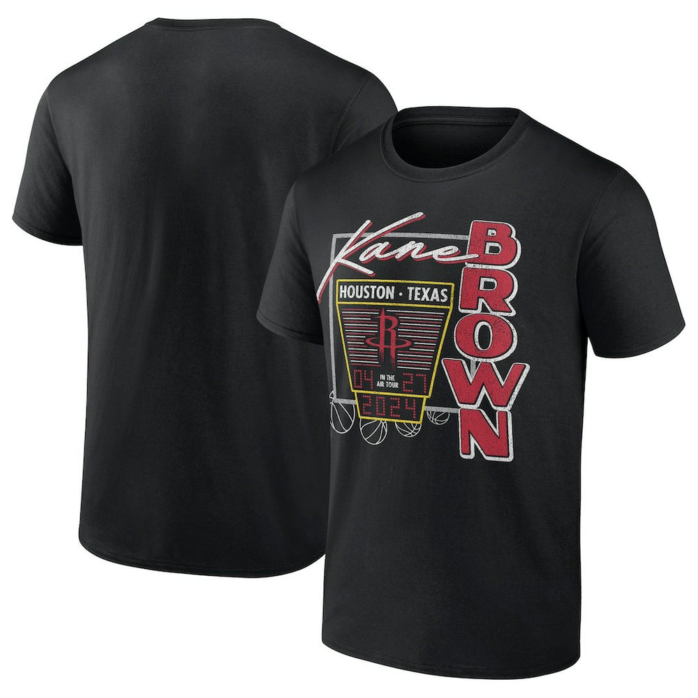 Kane Brown x Houston Rockets T-Shirt - Black | Fanatics for sale