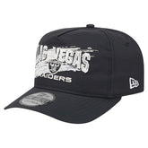 Las Vegas Raiders New Era Throwback Brush Golfer Snapback Hat - Black cheap