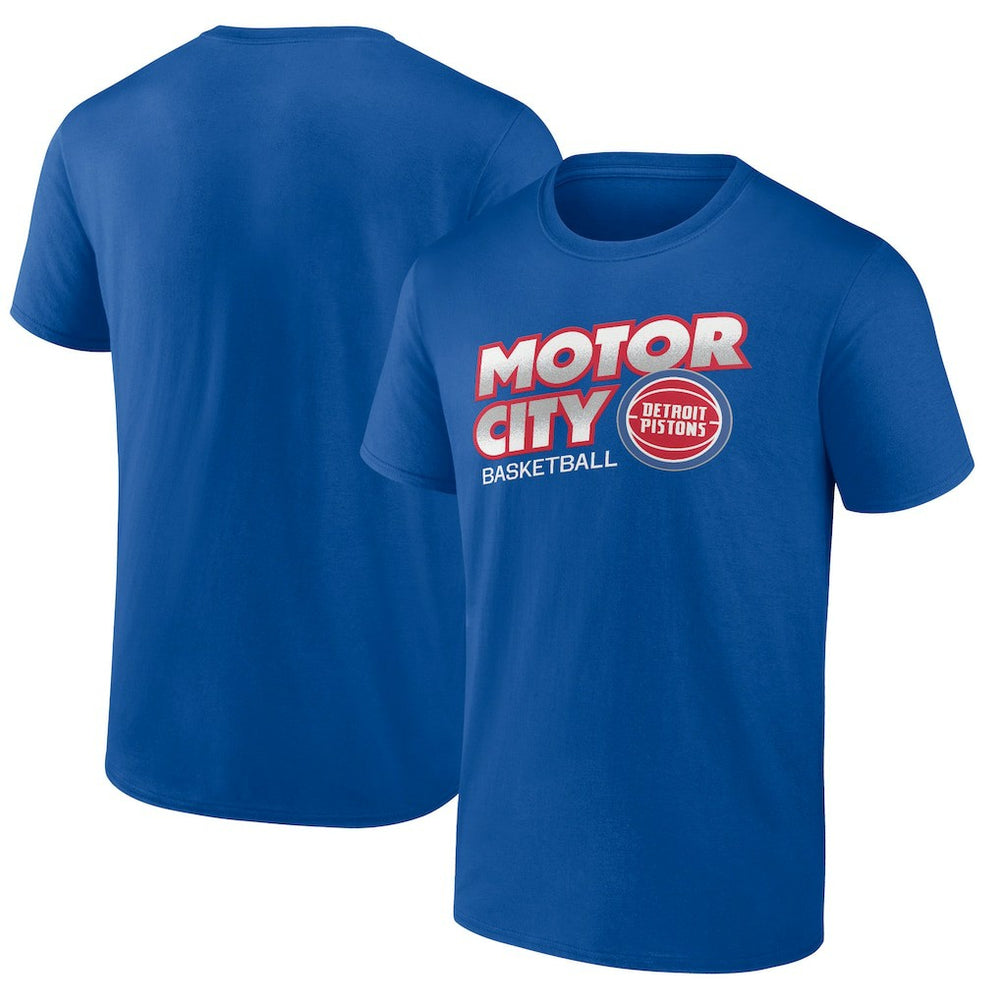 Detroit Pistons Half Court Offense T-Shirt sale - Blue discount