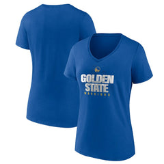 Golden State Warriors Pick & Roll Coverage V-Neck T-Shirt sale - Royal outlet