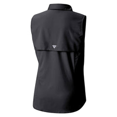 Minnesota Vikings Women's PFG Tamiami Omni-Shade Sleeveless Button-Up Shirt - Black outlet