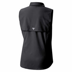 Tampa Bay Buccaneers Women's PFG Tamiami Omni-Shade Sleeveless Button-Up Shirt - Black on sale