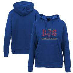 St. Louis Blues Levelwear Women's Retro Adorn Spellout Pullover Hoodie Blue