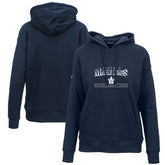Toronto Maple Leafs Levelwear Women's Retro Adorn Spellout Pullover Hoodie Navy