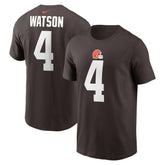 Deshaun Watson Cleveland Browns Player Name & Number T-Shirt - Brown | Nike outlet