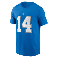 Amon-Ra St. Brown Detroit Lions Name & Number T-Shirt - Blue | Nike outlet