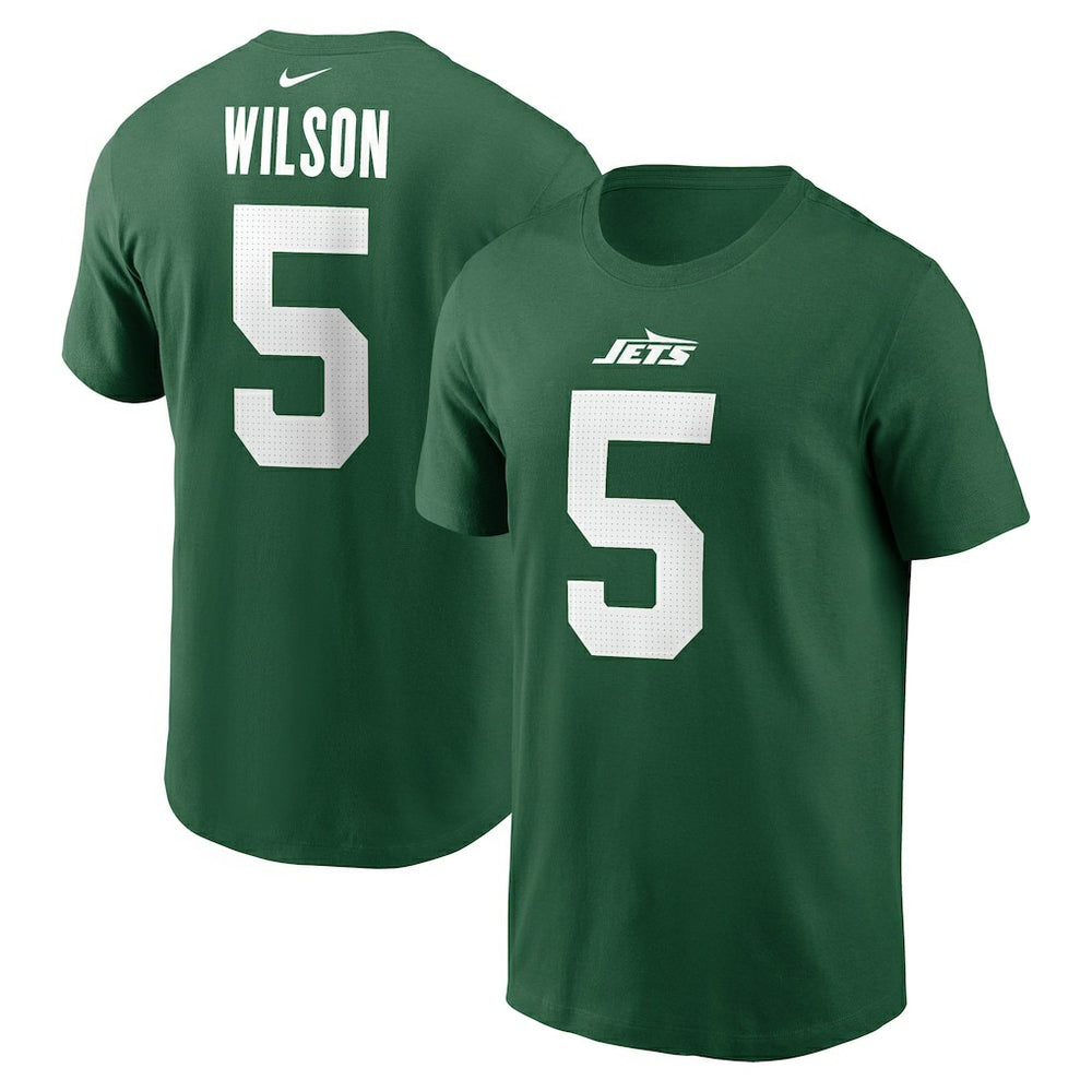 Garrett Wilson New York Jets Name & Number T-Shirt - Green | Nike discount