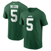 Garrett Wilson New York Jets Name & Number T-Shirt - Green | Nike discount