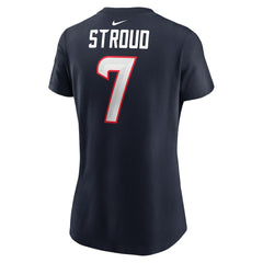 C.J. Stroud Houston Texans Women's Player Name & Number T-Shirt - Navy | Nike for sale