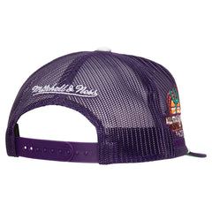Phoenix Suns Roper Meshback Trucker Snapback Hat - Purple | Mitchell & Ness shop